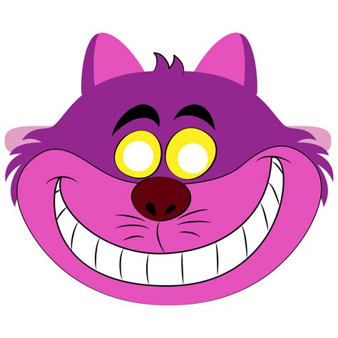 Printable Cheshire Cat Template